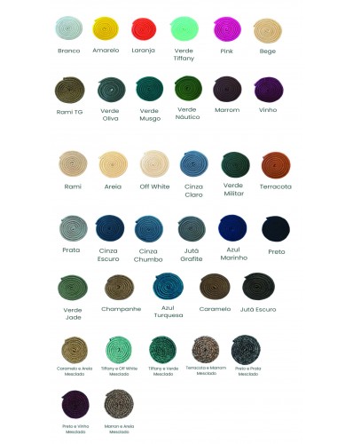 CORES CORDA NAÚTICA